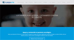 Desktop Screenshot of fundavita.org.ar